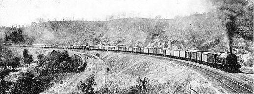 1250-TON INDIAN GOODS TRAIN CLIMBING THE GHAUTS, G.I.P. RAILWAY