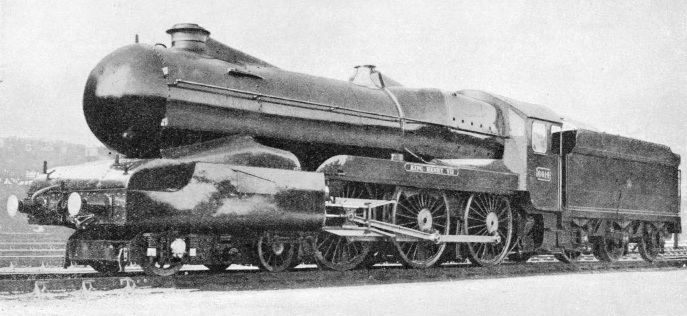"King Henry VII", one of the famous "King" class locomotives