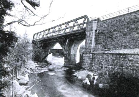 BRIDGES AT STRUAN STATION, Highland Railway