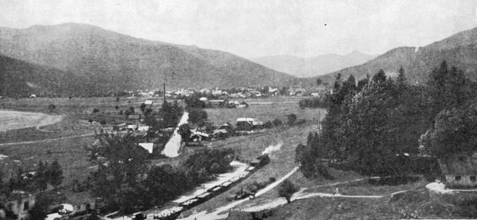 The mountains of the Polish Carpathians