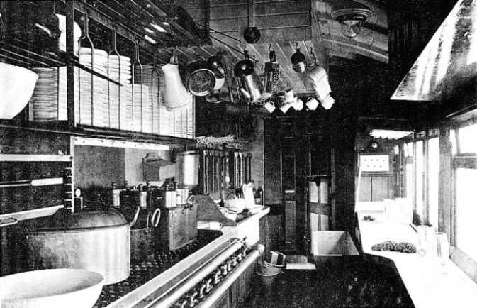 Kitchen Car of the Norfolk Coast Express, Great Eastern Railway