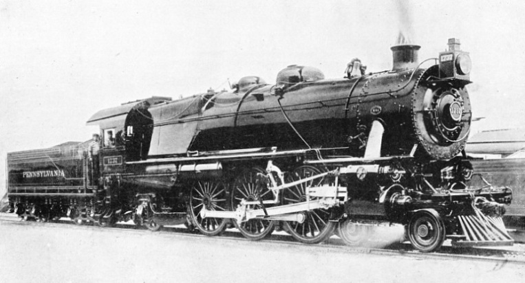 PENNSYLVANIA RAILROAD’S “PACIFIC” (K4s TYPE) FOR EXPRESS PASSENGER SERVICE