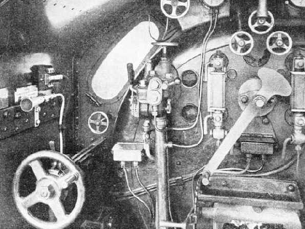 THE POSITION of the Strowger-Hudd apparatus in the engine cab