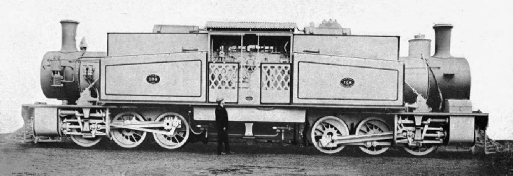 A HEAVY POWERFUL “FAIRLIE” LOCOMOTIVE, BUILT FOR THE MEXICAN RAILWAY