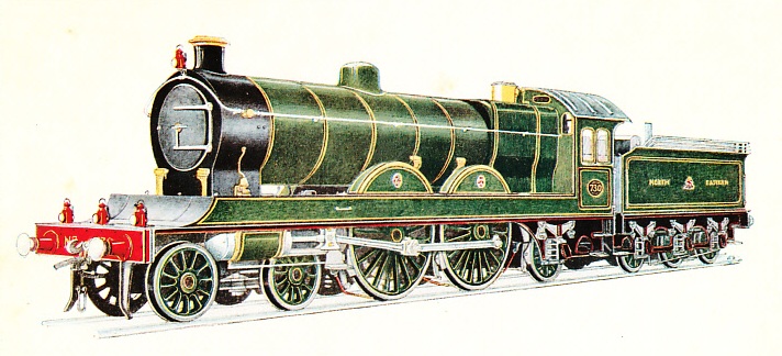 NORTH EASTERN RAILWAY EXPRESS PASSENGER LOCOMOTIVE, No. 730