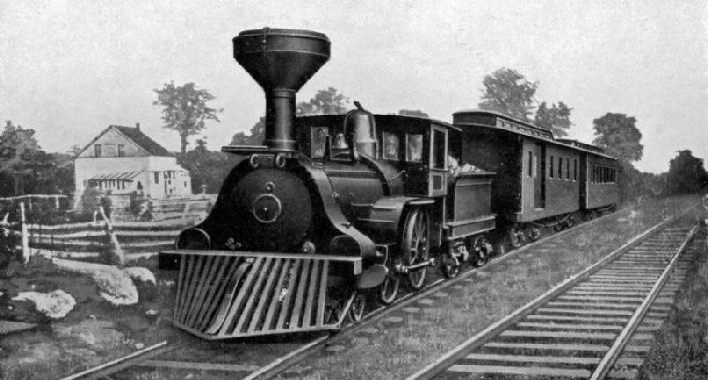 CARILLON AND GRANVILLE RAILWAY TRAIN