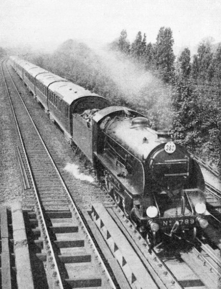 The "Bournemouth Limited" of the Southern Railway