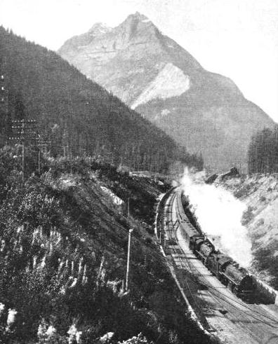 THE KICKING-HORSE PASS 