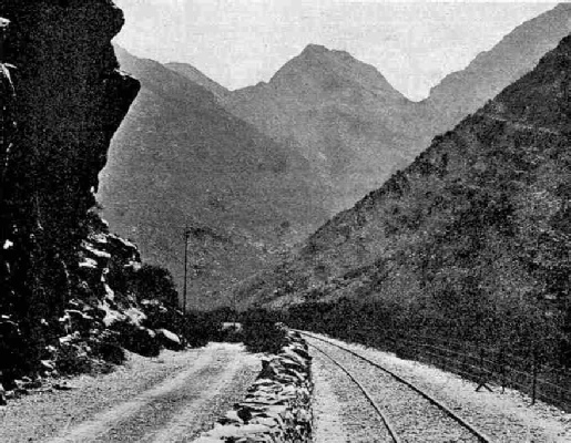 Entering the Hex River Pass