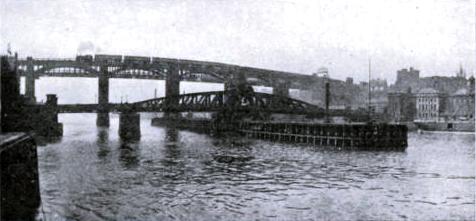 The High Level Bridge at Newcastle