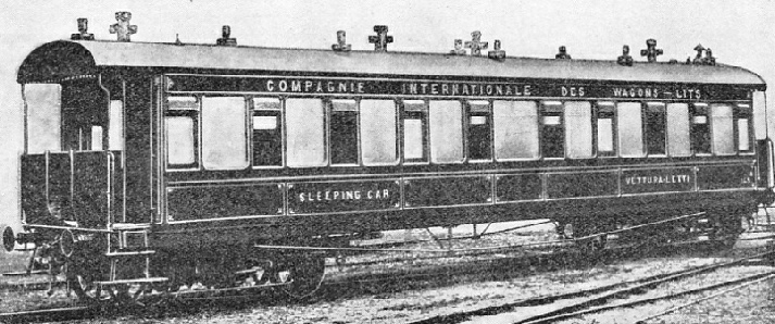 A SLEEPING CAR OF 1884