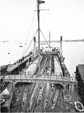 TRAIN-FERRY STEAMER, Harwich to Zeebrugge Service