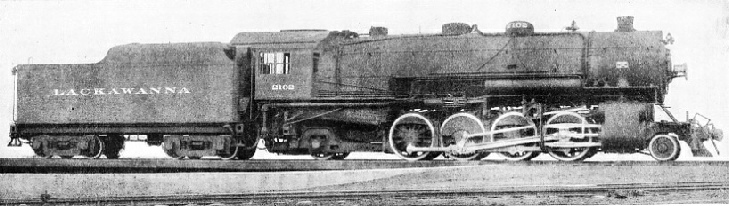 POWERFUL “MIKADO” LOCOMOTIVE BUILT FOR THE DELAWARE, LACKWANNA, AND WESTERN RAILROAD, 1922