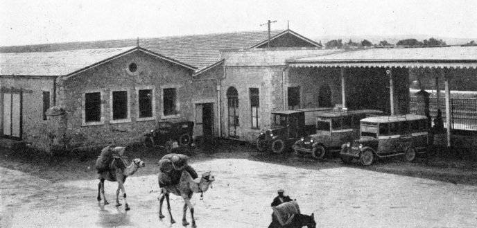 Old and new forms of transport at Jerusalem