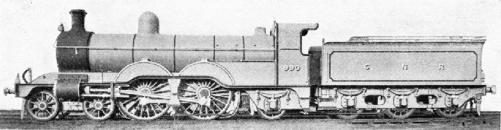 The first "Atlantic" express engine in Great Britain