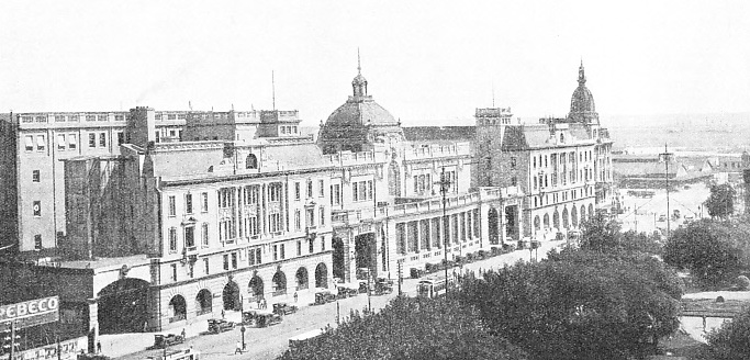 THE RETIRO TERMINUS of the Central Argentine Railway at Buenos Aires