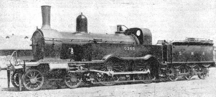 A London and South Western engine built in 1877