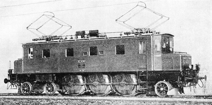 A 2-Co-1 TYPE electric locomotive for service on the lines of the Swiss Federal Railways