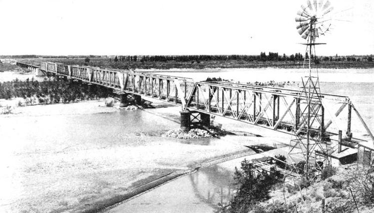 NEUQUEN BRIDGE, on the Buenos Ayres Great Southern Railway