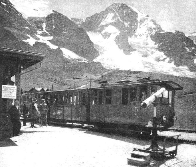 KLEINE SCHEIDEGG STATION, 6,770 ft, above sea-level