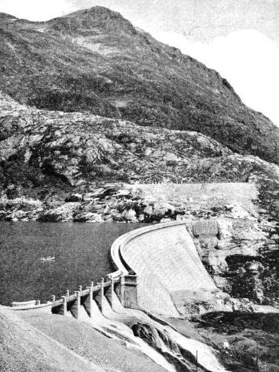 the Barberine Dam