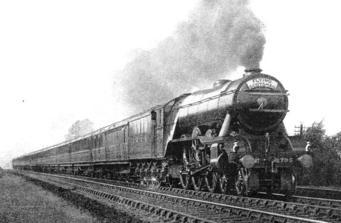 The "Flying Scotsman" express