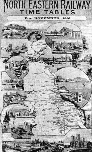 A North Eastern Railway Time Table