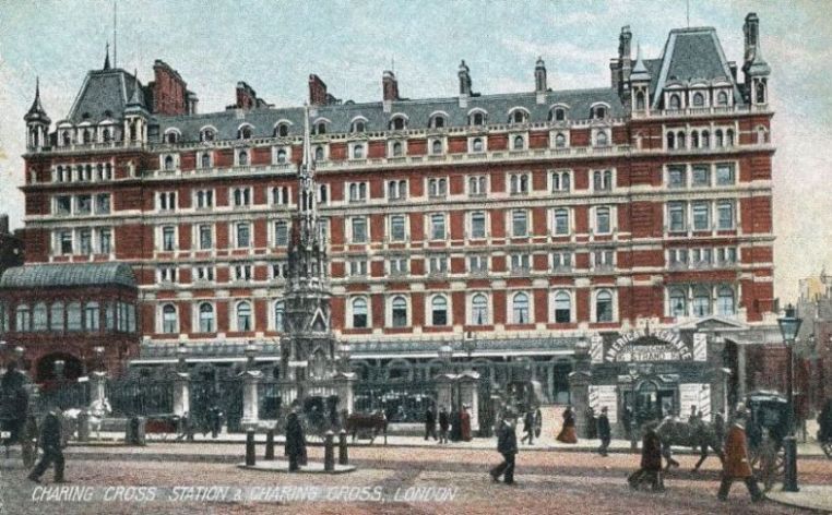 Charing Cross station, South Eastern & Chatham Railway