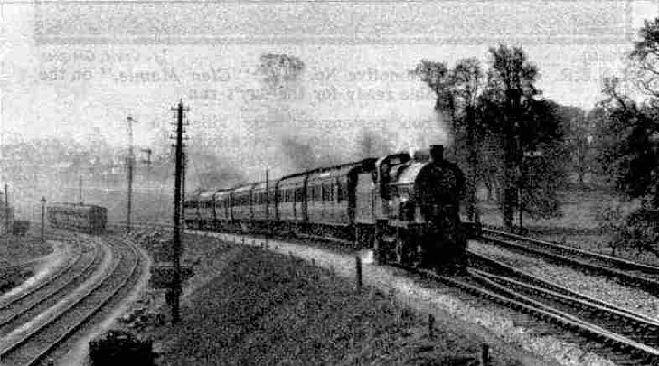 The Pines Express at Templecombe No. 2 Junction