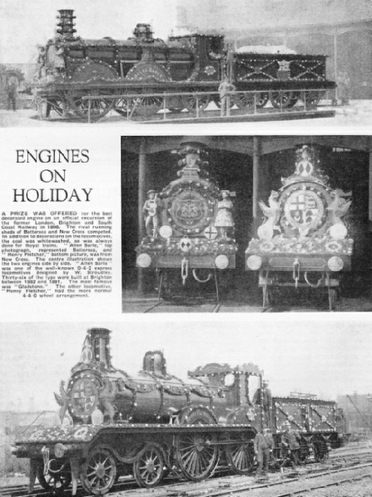 Engines on holiday