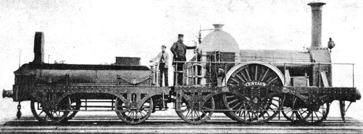 The broad gauge locomotive "Centaur"