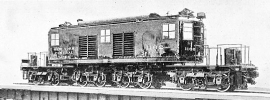 LATEST TYPE OF EXPRESS ELECTRIC LOCOMOTIVE ON THE NEW YORK CENTRAL SYSTEM