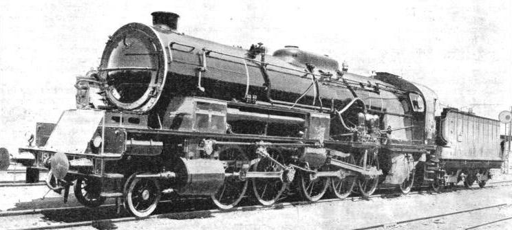 French Heavy Freight Locomotive