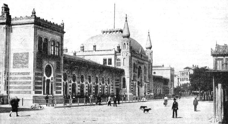 The Sirkedji railway station at Istanbul, where the “Orient Express” reaches the end of its journey