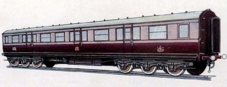 COMPOSITE CORRIDOR CARRIAGE, NO. 217, Caledonian Railway