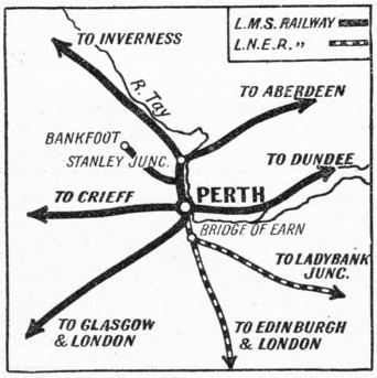 The railway importance of Perth Station