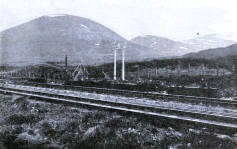 THE HIGHEST SUMMIT LEVEL IN BRITAIN, 1484 FT, Highland Railway