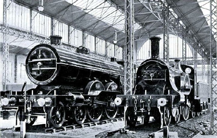 PAST AND PRESENT - THE “FLYING SCOTSMAN” IN 1870 AND 1910