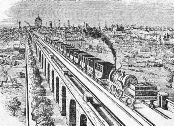 THE GREENWICH RAILWAY IN 1837