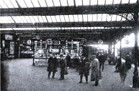 Down Platform, Kilmarnock Station, Glasgow & South Western Railway