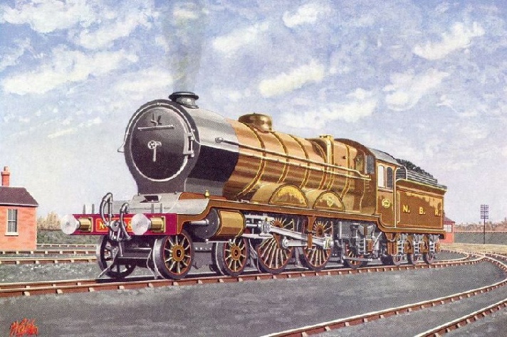 Details about   Painting Vintage Transport Steam Train Ffestiniog Railway Wales Framed Art Print 