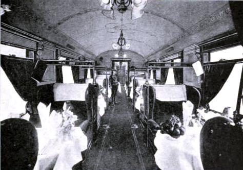 Dining Saloon of the East Coast Express