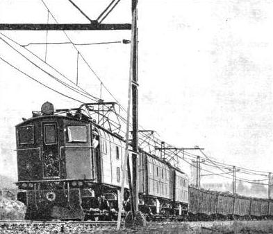 HAULING A HEAVY COAL TRAIN up a 1 in 65 gradient on the Natal Railway