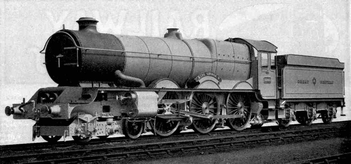 King George V the magnificent 4-cylinder 4-6-0 G.W.R. Passenger Locomotive