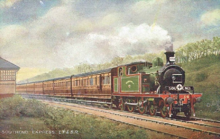 a Southend express of the London Tilbury & Southend Railway