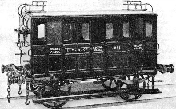 London and York Railway second class carriage