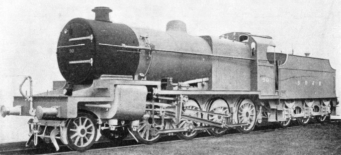 2-8-0 goods engine operating on the SDJR