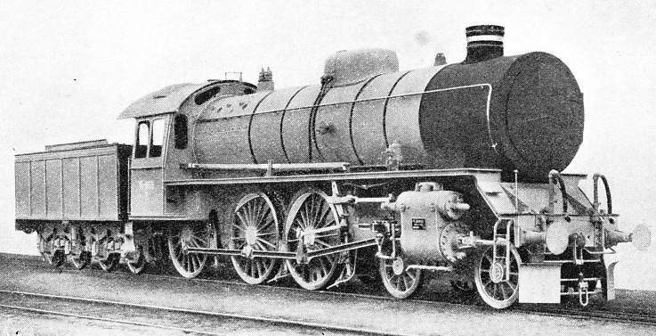 AN EXPRESS LOCOMOTIVE built for the Danish State Railways in 1921