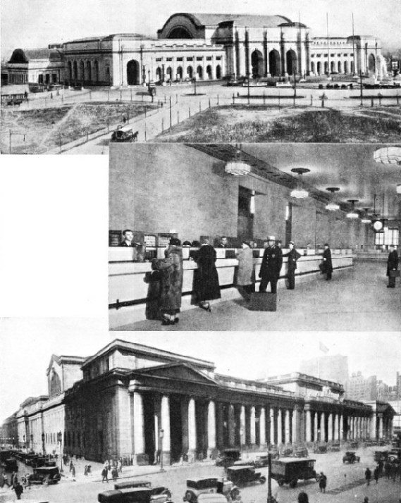 Stations on the Pennsylvania Railroad