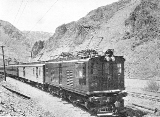 STANDARD PASSENGER TRAIN ON THE BUTTE, ANACONDA AND PACIFIC RAILWAY